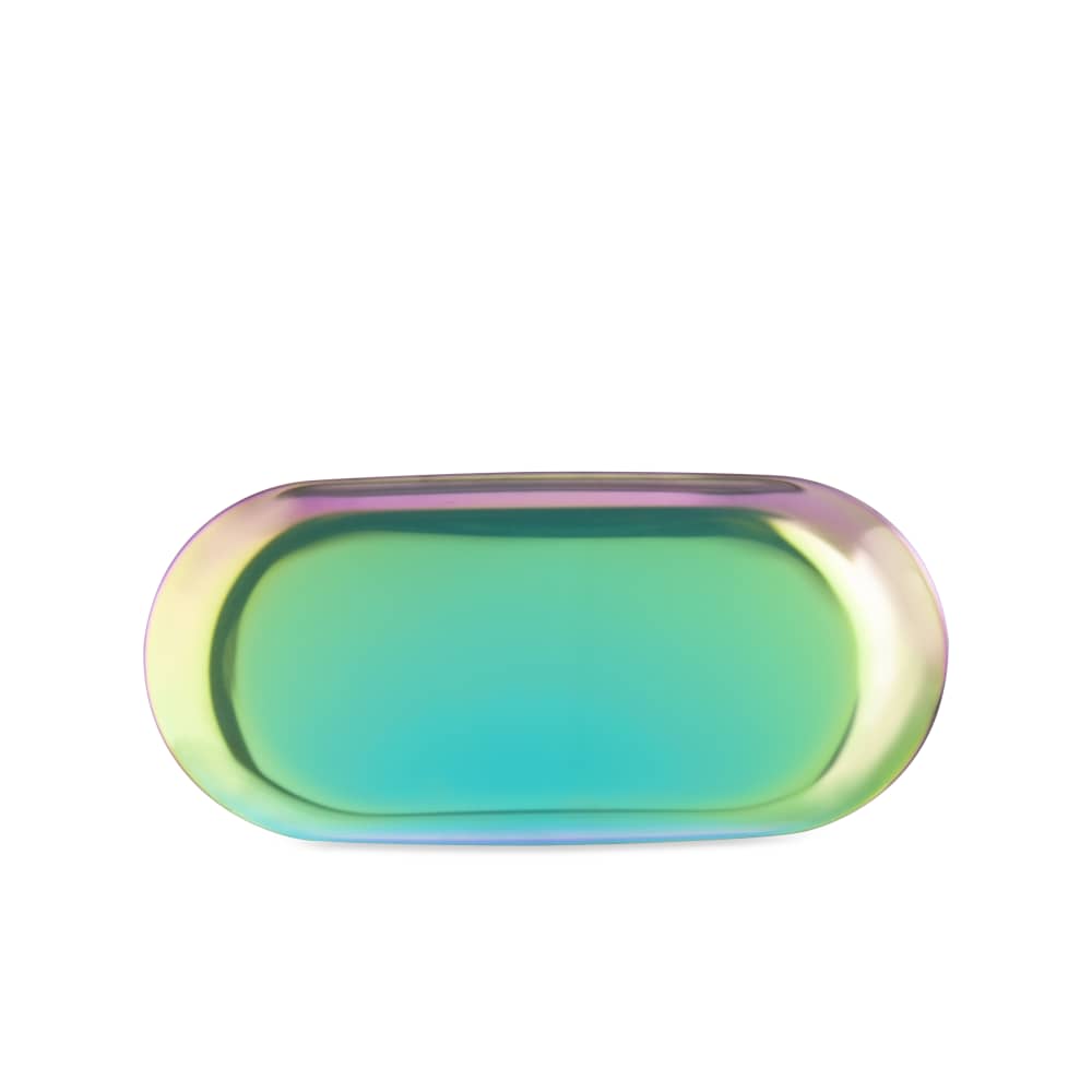 Ooze Rolling Tray - Metal - Aura - Small - Discreet Smoker