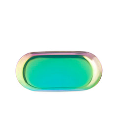 Ooze Rolling Tray - Metal - Aura - Small - Discreet Smoker