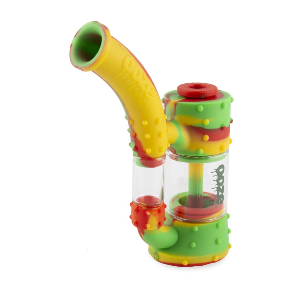 Ooze Stack Pipe Silicone Bubbler - Discreet Smoker