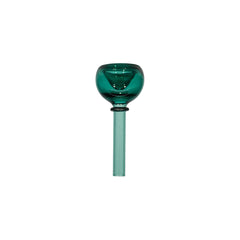 Teal Bubble Bowl - Discreet Smoker