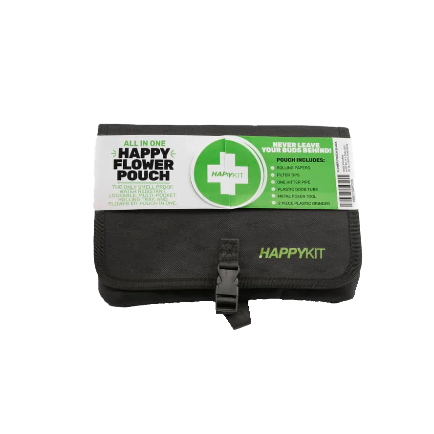 Happy Flower Pouch - Discreet Smoker