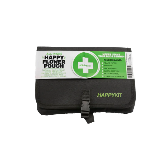 Happy Flower Pouch - Discreet Smoker
