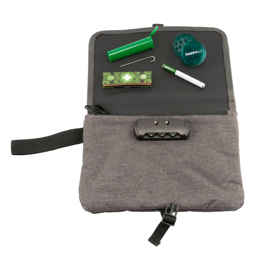 Happy Flower Pouch - Discreet Smoker