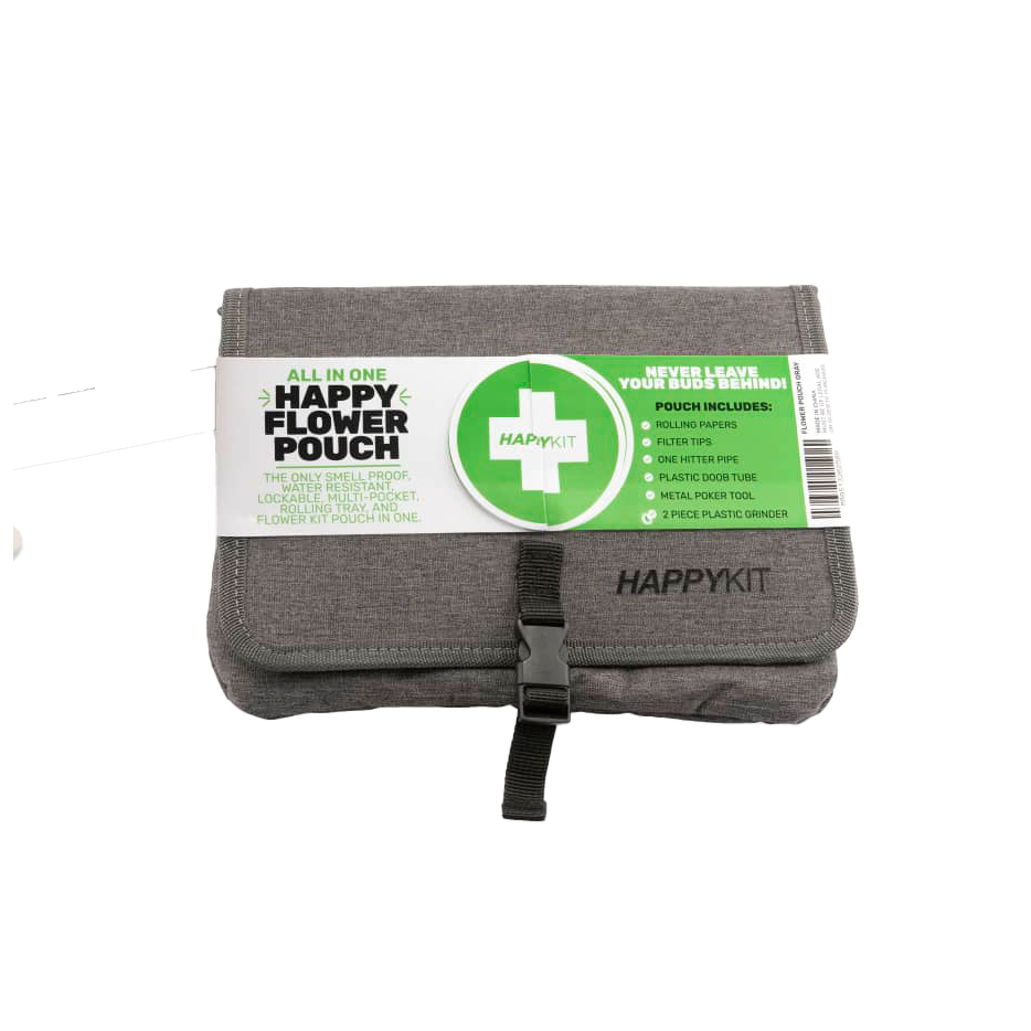 Happy Flower Pouch - Discreet Smoker