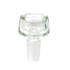 7 Hole Glass Screen Bowl 14mm Male & 18mm Male - Discreet Smoker