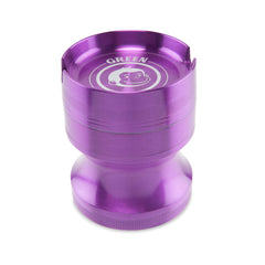 Green Monkey Grinder - Chacma 4pc with Ashtray - 63mm - Discreet Smoker