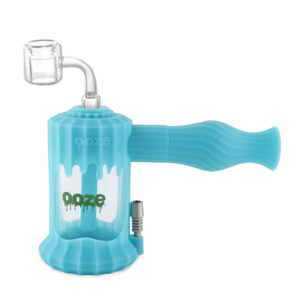 Ooze Clobb Silicone Water Pipe and Dab Straw - Discreet Smoker