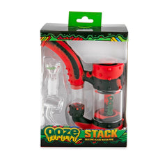 Ooze Stack Pipe Silicone Bubbler - Discreet Smoker