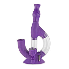 Ooze Echo Silicone Water Pipe - Discreet Smoker