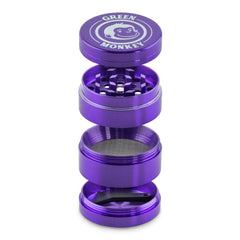 Green Monkey Grinder - Capuchin 4pc - 40mm - Discreet Smoker