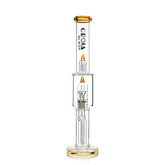 16" Triple Rocket-Perc Scientific Glass Bong | Croia Glass - Discreet Smoker