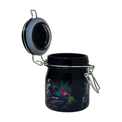 TRIPPY LIPS CLAMPING LID STORAGE JAR - Discreet Smoker