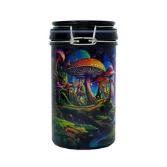 TRIPPY MUSHROOM STORAGE JAR - Discreet Smoker