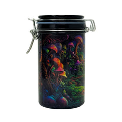 TRIPPY MUSHROOM STORAGE JAR - Discreet Smoker
