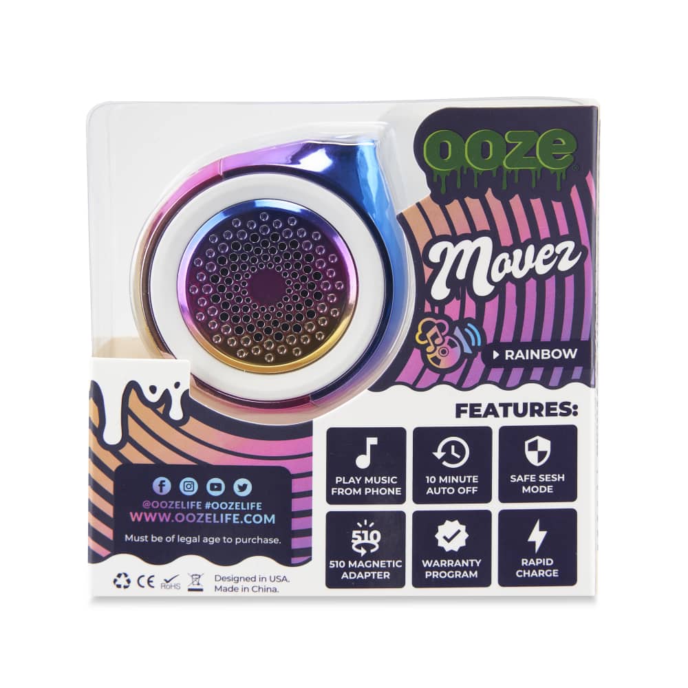 Ooze Movez Wireless Speaker 510 Vape Battery - Discreet Smoker