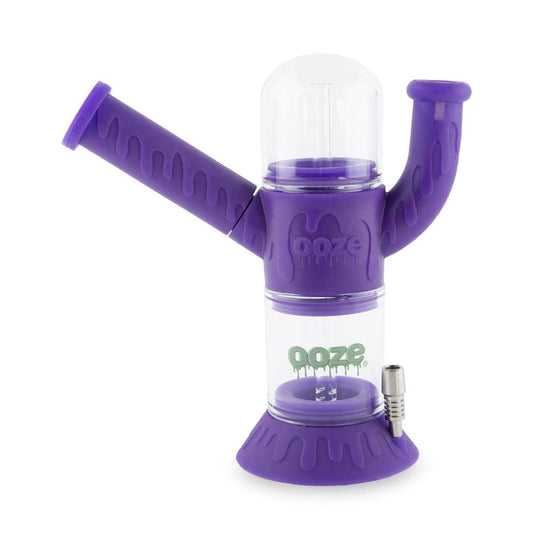 Ooze Cranium Silicone 4-in-1 Hybrid Water Pipe - Discreet Smoker