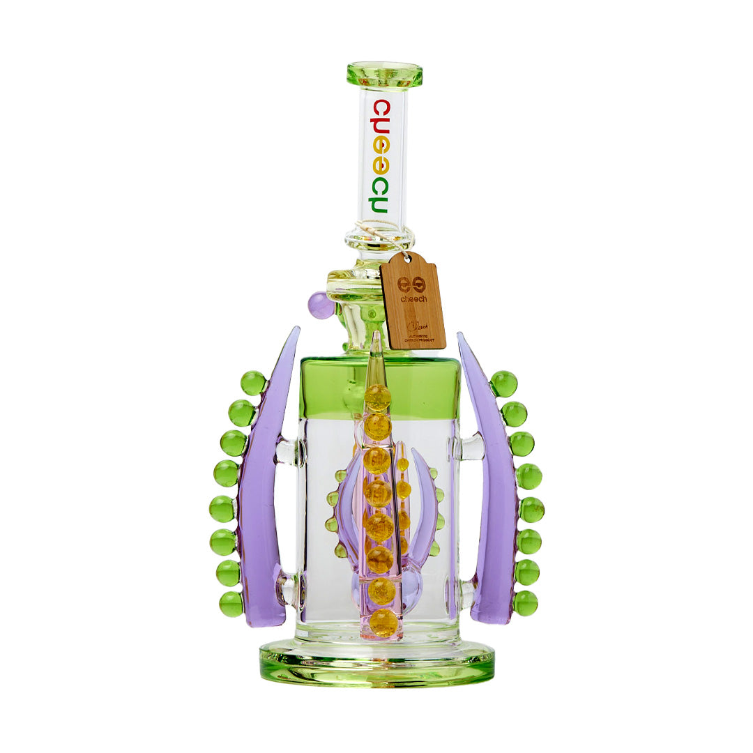 Cheech Glass 12" The Cheechs Speare Water Pipe - Discreet Smoker