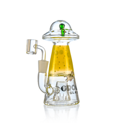 UFO Alien Dab Rig with Showerhead Perc | Croia Glass - Discreet Smoker