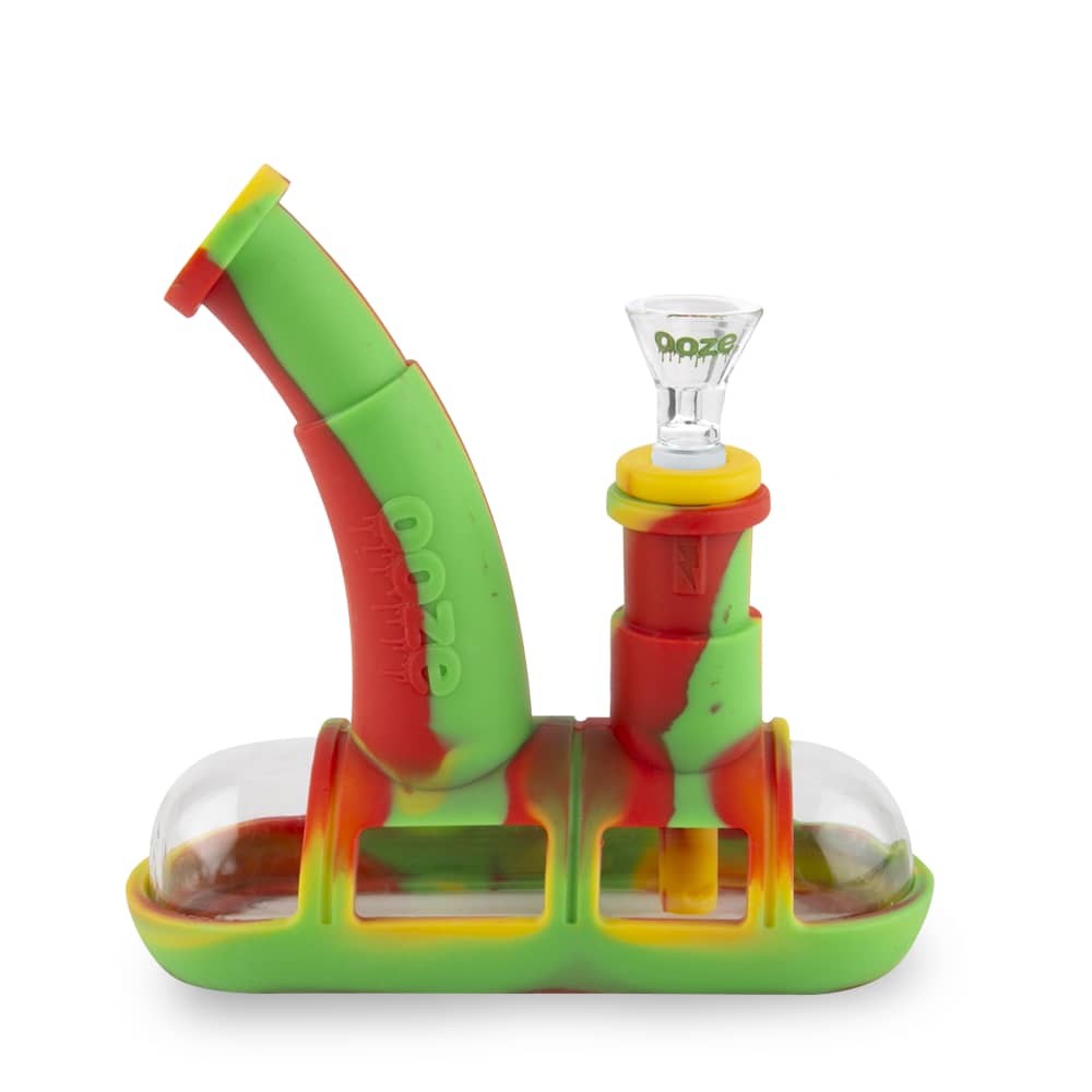 Ooze Steamboat Silicone Bubbler - Discreet Smoker