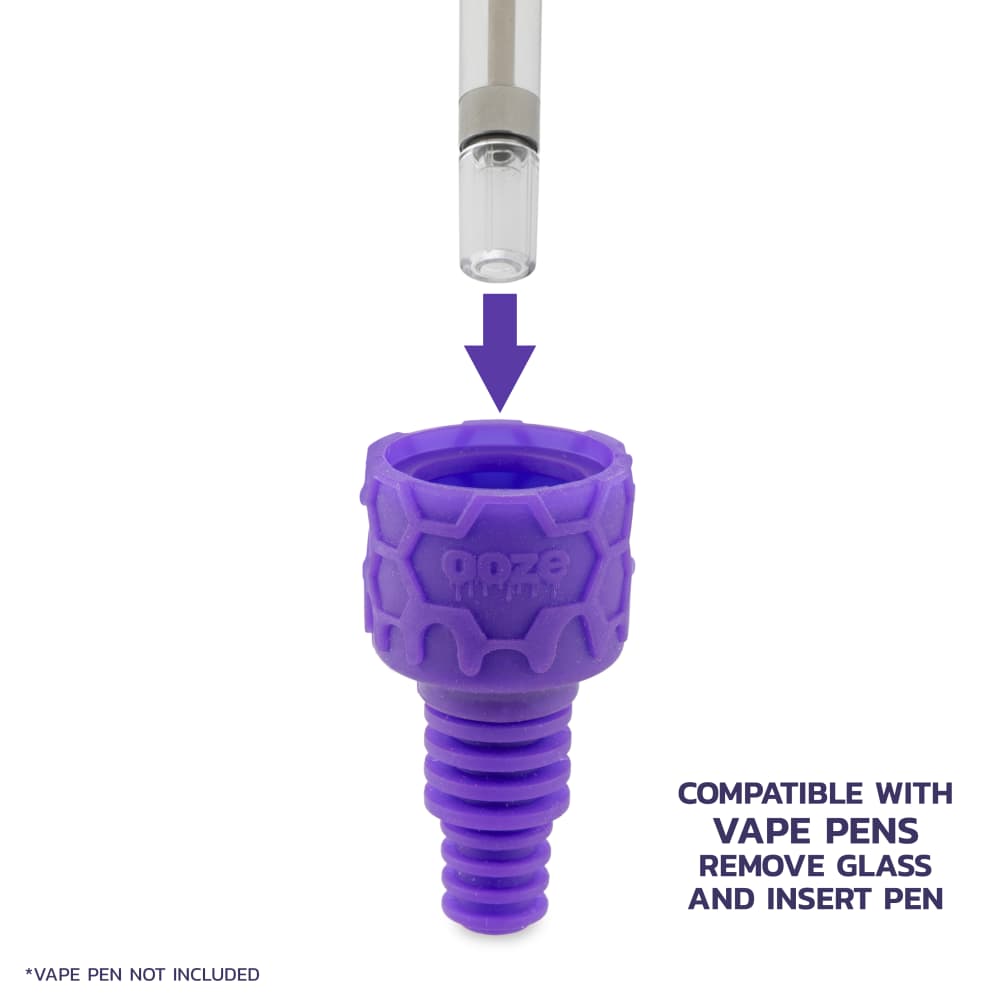 Ooze Cranium Silicone 4-in-1 Hybrid Water Pipe - Discreet Smoker