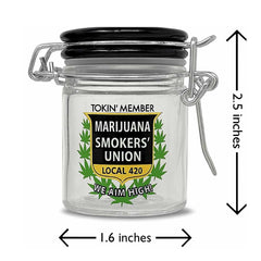 UNION STASH MINI JAR – LOCAL 420 - Discreet Smoker