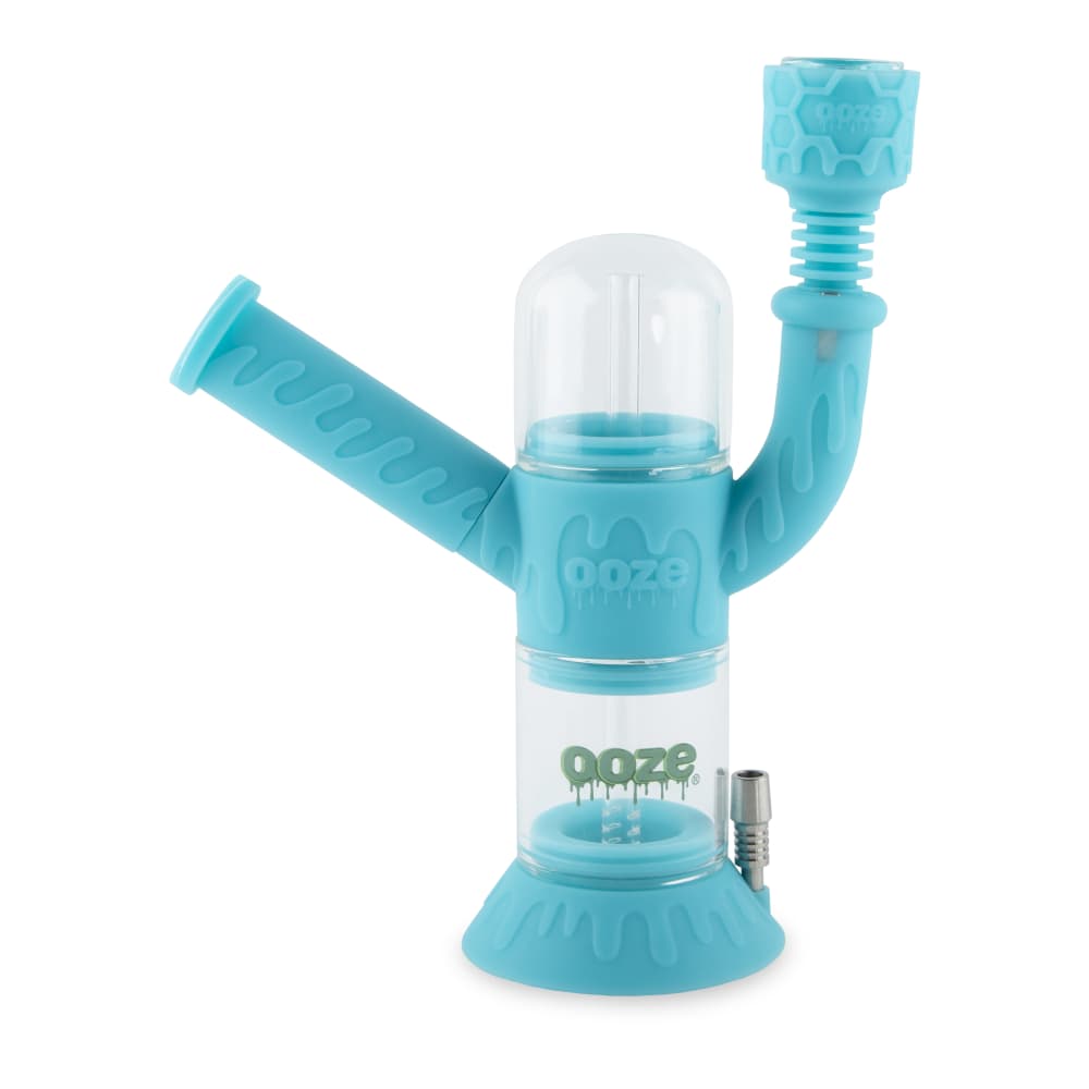 Ooze Cranium Silicone 4-in-1 Hybrid Water Pipe - Discreet Smoker