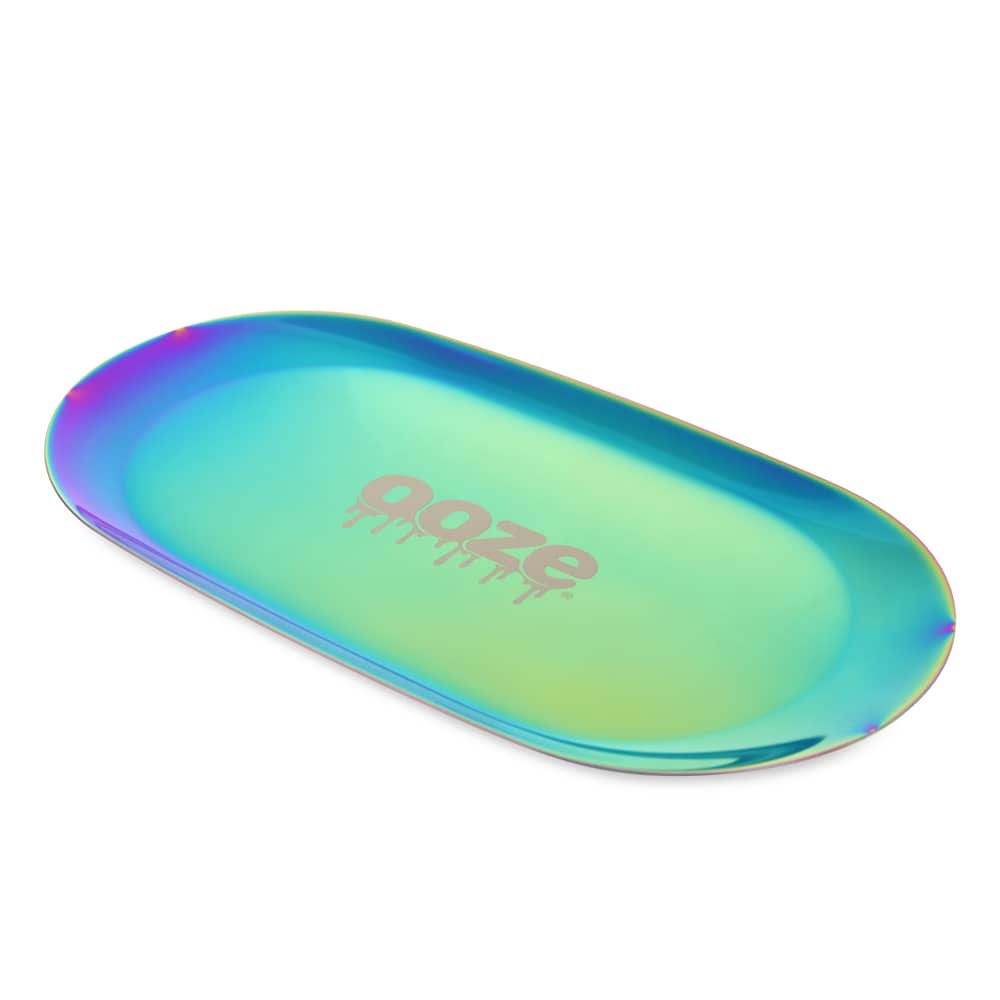 Ooze Rolling Tray - Metal - Large - Discreet Smoker