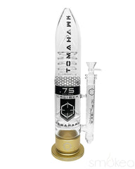 US Caliber .75 Caliber Tomahawk Glass Bong - Discreet Smoker