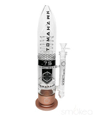 US Caliber .75 Caliber Tomahawk Glass Bong - Discreet Smoker