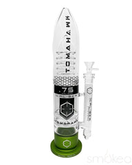 US Caliber .75 Caliber Tomahawk Glass Bong - Discreet Smoker