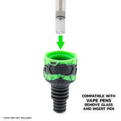 Ooze Swerve Silicone Water Pipe - Discreet Smoker