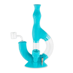 Ooze Echo Silicone Water Pipe - Discreet Smoker