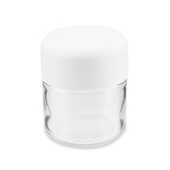 3oz Child Resistant Glass Jar and Cap 160ct Bulk - Discreet Smoker