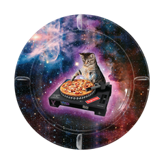 Pussy Vinyl Blazin' Ashtray Metal - Discreet Smoker