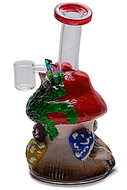 Clay Mushroom Rig - Discreet Smoker