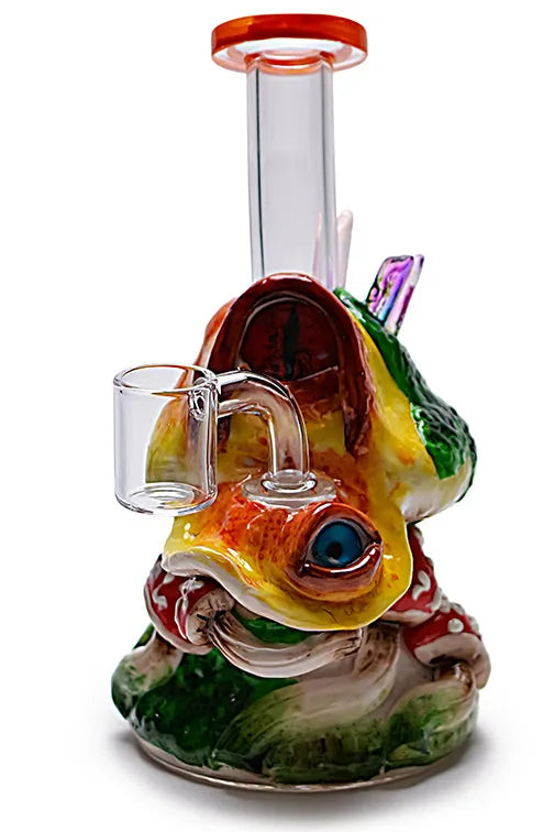 Clay Mushroom Rig - Discreet Smoker