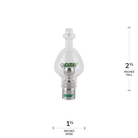 Ooze Hand-Blown Glass Fiesta Globe - Discreet Smoker