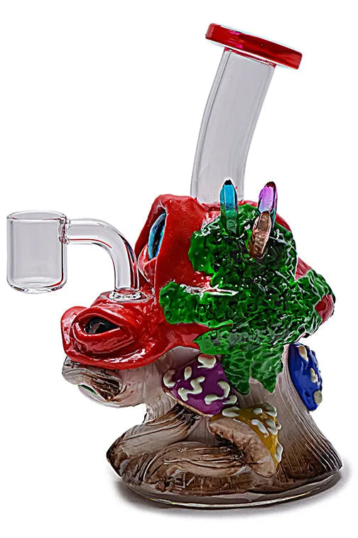 Clay Mushroom Rig - Discreet Smoker