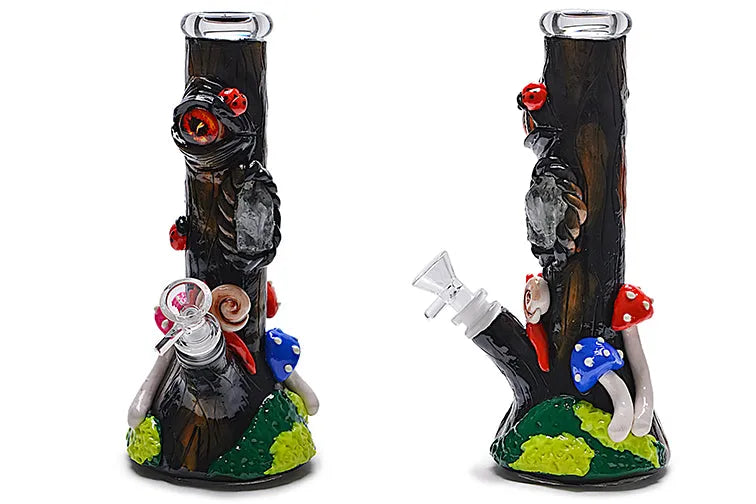 Clay Monster Tree Water Pipe - Discreet Smoker