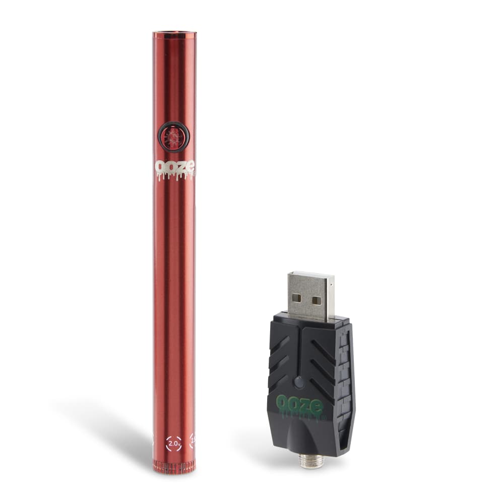 Ooze Twist Slim Pen 2.0 510 Thread Vaporizer Battery - Discreet Smoker