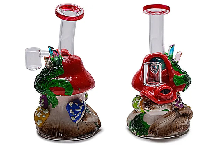 Clay Mushroom Rig - Discreet Smoker