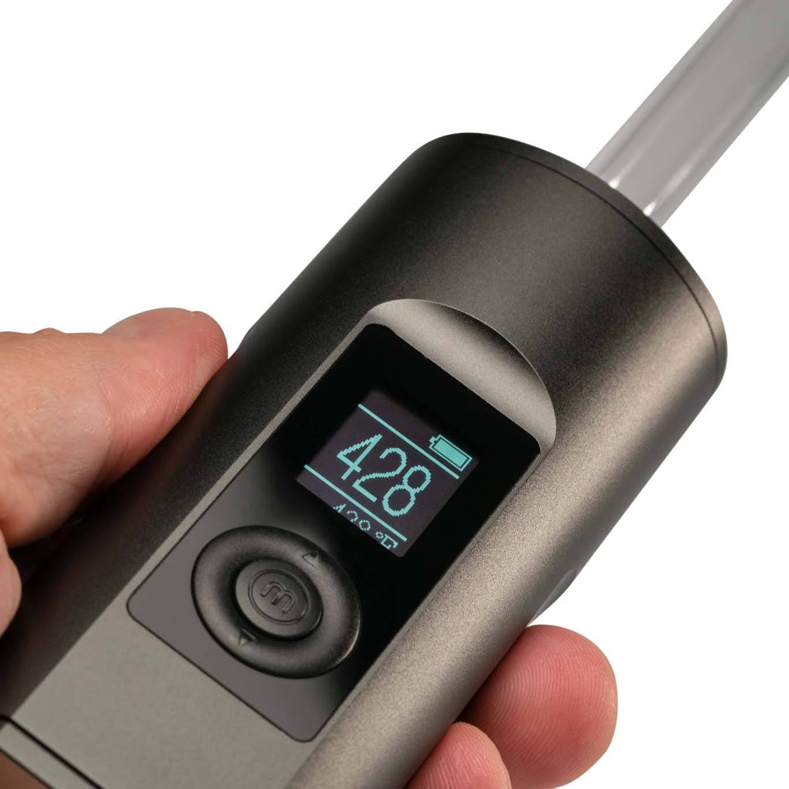 Arizer Solo II Dry Herb Vaporizer - Carbon Black - Discreet Smoker