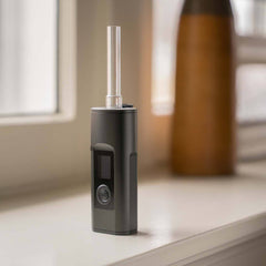 Arizer Solo II Dry Herb Vaporizer - Carbon Black - Discreet Smoker