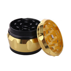 VINTAGE ALUMINUM EMBOSSED HERB GRINDER - Discreet Smoker