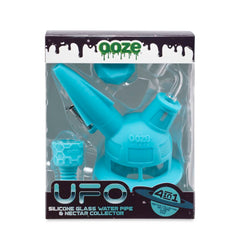 Ooze UFO Silicone Water Pipe - Discreet Smoker