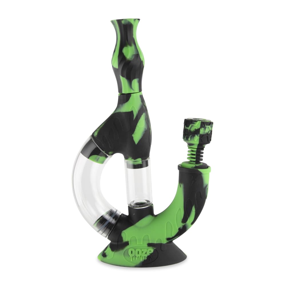 Ooze Echo Silicone Water Pipe - Discreet Smoker