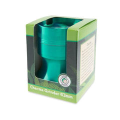 Green Monkey Grinder - Chacma 4pc with Ashtray - 63mm - Discreet Smoker