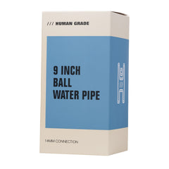 Human Grade 9" Ball Water Pipe - Discreet Smoker