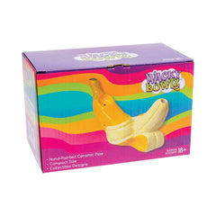 LARGE BANANA CERAMIC PIPE - Discreet Smoker