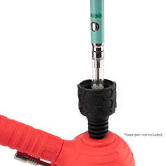 Ooze Blaster Silicone Glass 4-in-1 Hybrid Water Pipe and Dab Straw - Discreet Smoker